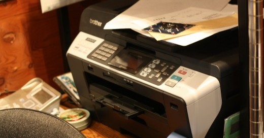 認識されなくなったbrother製プリンターと周辺の様子