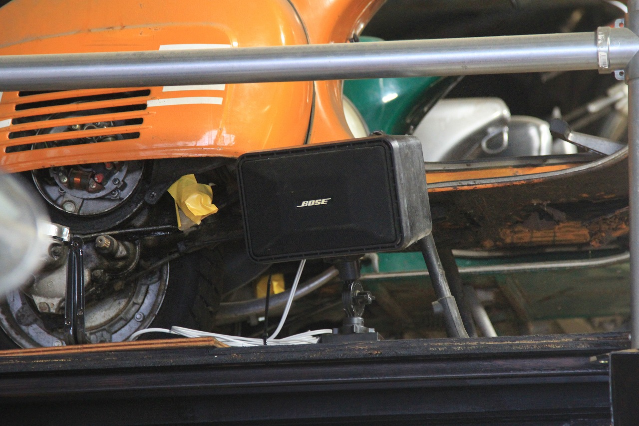 いただいたBOSEスピーカー
