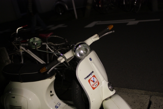 再生産前のベスパ50s