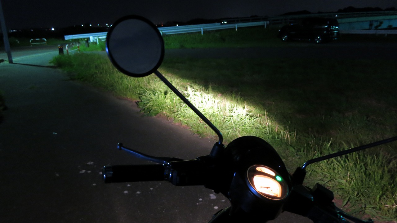 試運転中のPX200FL2と点灯確認