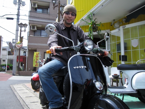 本日来店されたお客様ベスパその2(※アイキャッチ指定)
