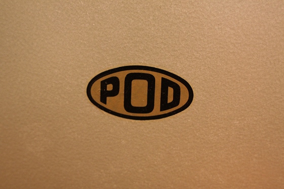 スウェーデン製PADのストーブ上部のロゴ