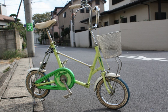 ワンタッチピクニカに乗った新しい愛車の写真