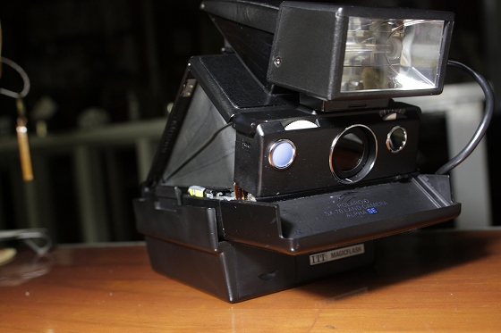 K様から届いたSX-70ポラロイドカメラ