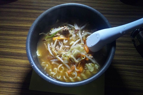 もやし入りラーメン