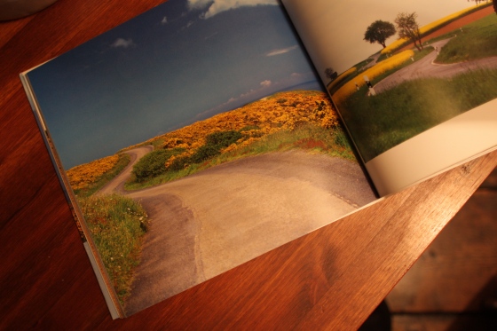 走りたくなる道の写真が掲載されたページ
