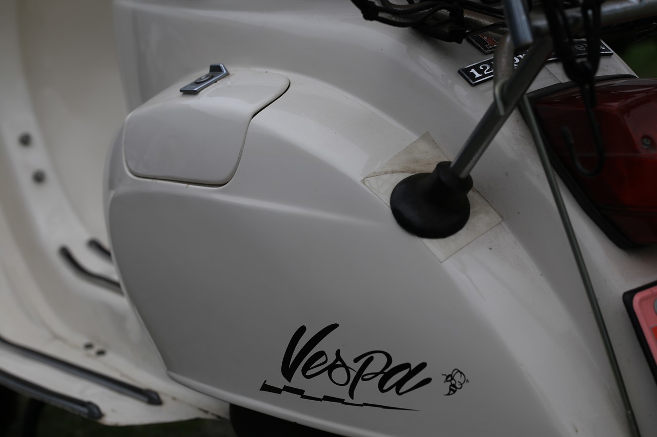 試運転に使われたベスパ125ET3（アイキャッチ指定）