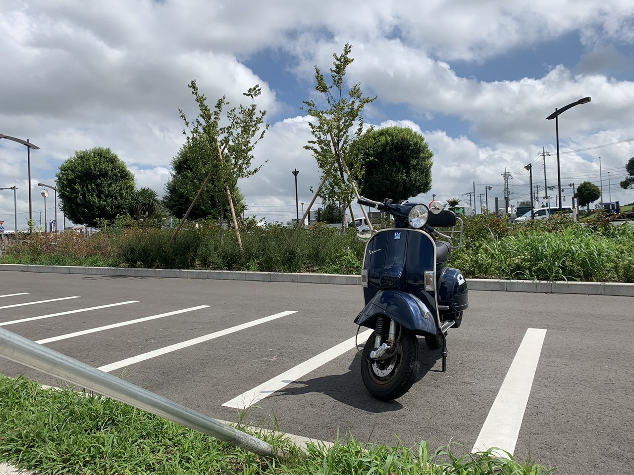 クラッチケーブル切れで入庫したPX150