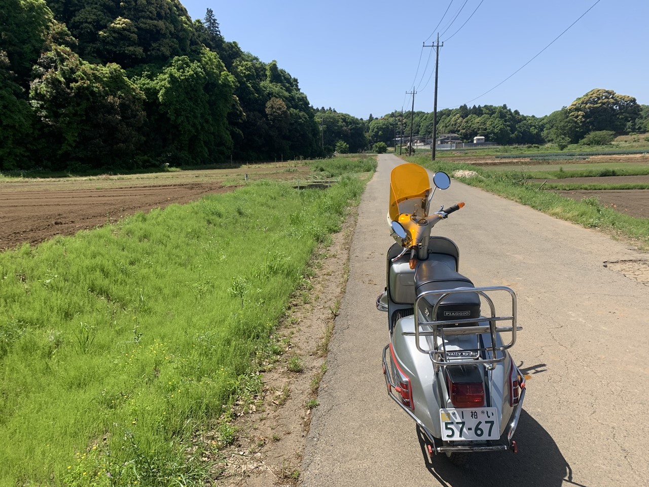ラリーで試運転を開始する様子
