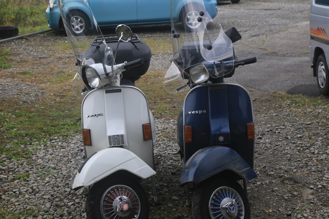 愛車だったベスパP125Xとのお別れシーン