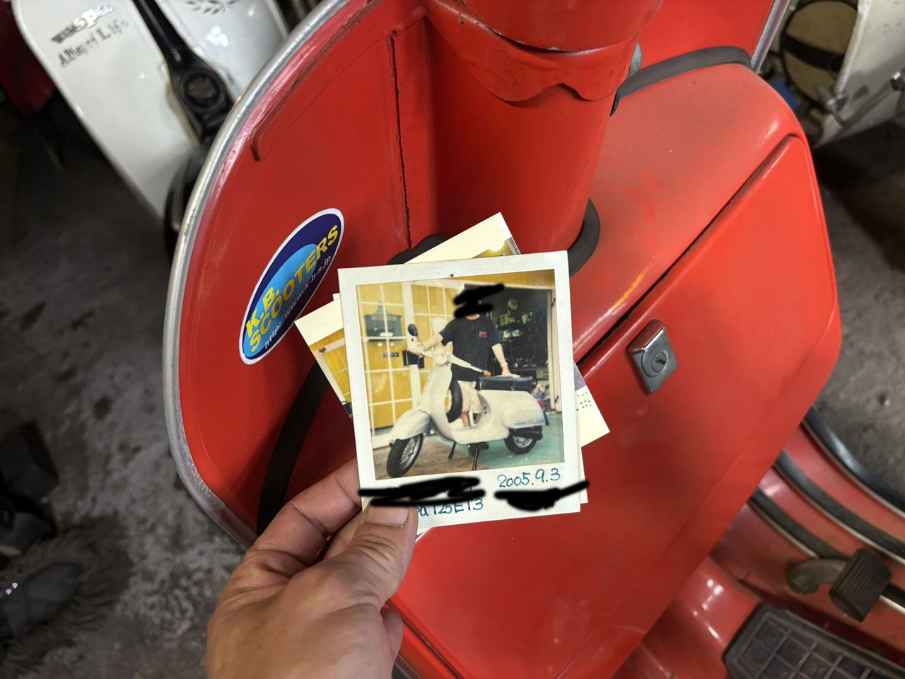 Aさんの初代ET3・P125X・P200Eの納車記念写真