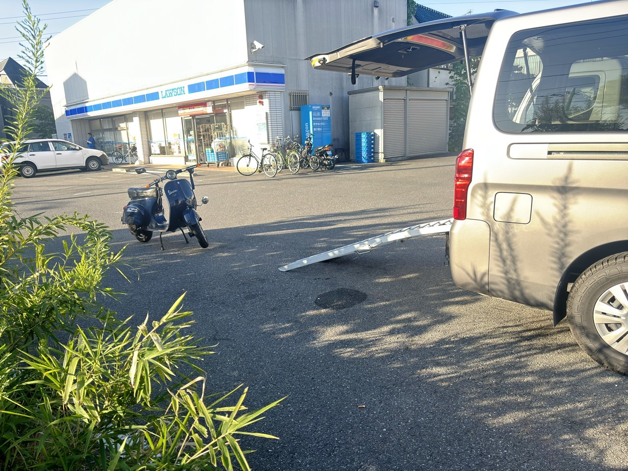 レッカーで引き取った50s