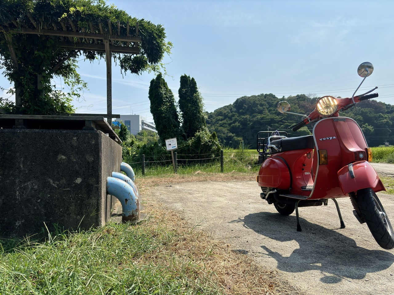 整備完了したP200Eの試運転