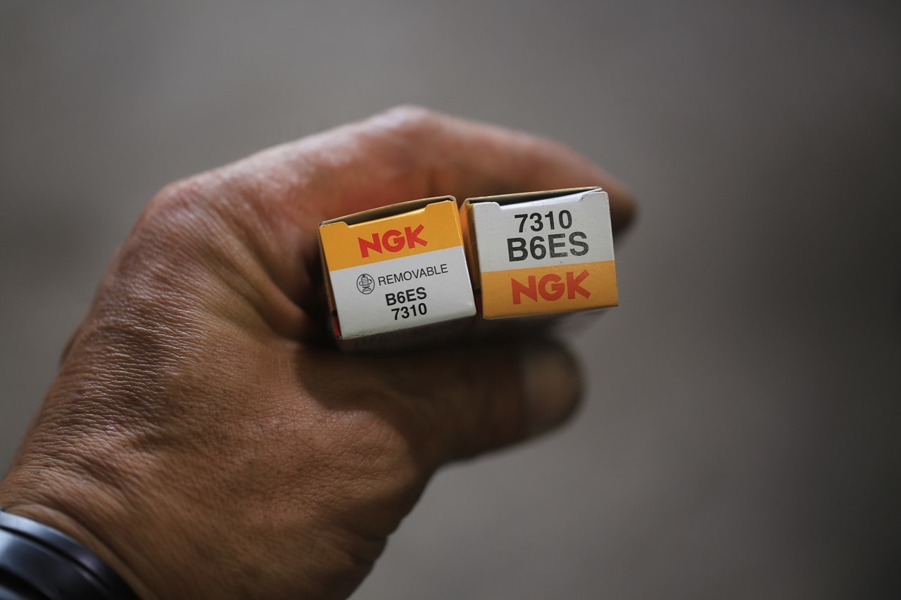 NGKスパークプラグの新しいパッケージ表記