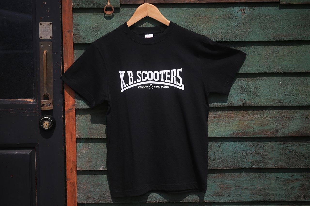 LONSDALE風ロゴのK.B.SCOOTERSオリジナルTシャツ