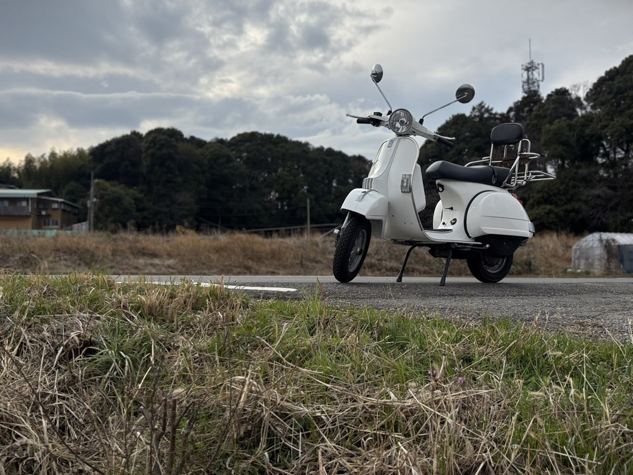 午後の試運転で走るPX150EURO3(アイキャッチ指定)