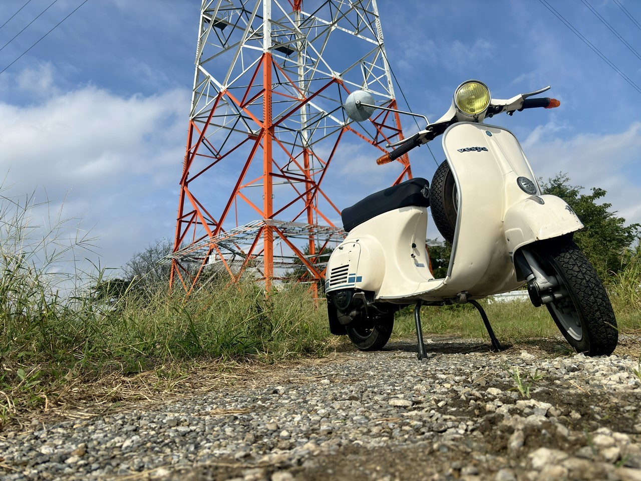 最低限走れるように軽整備したET3の試運転