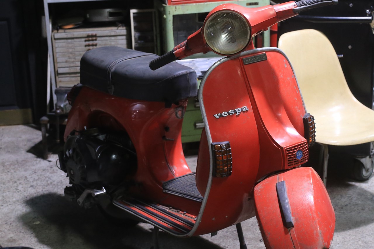 整備途中のP200E