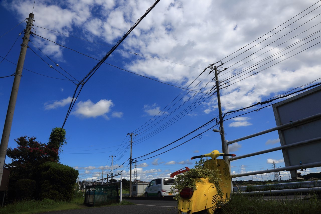 梅雨明けとなり夏の始まりを感じる空