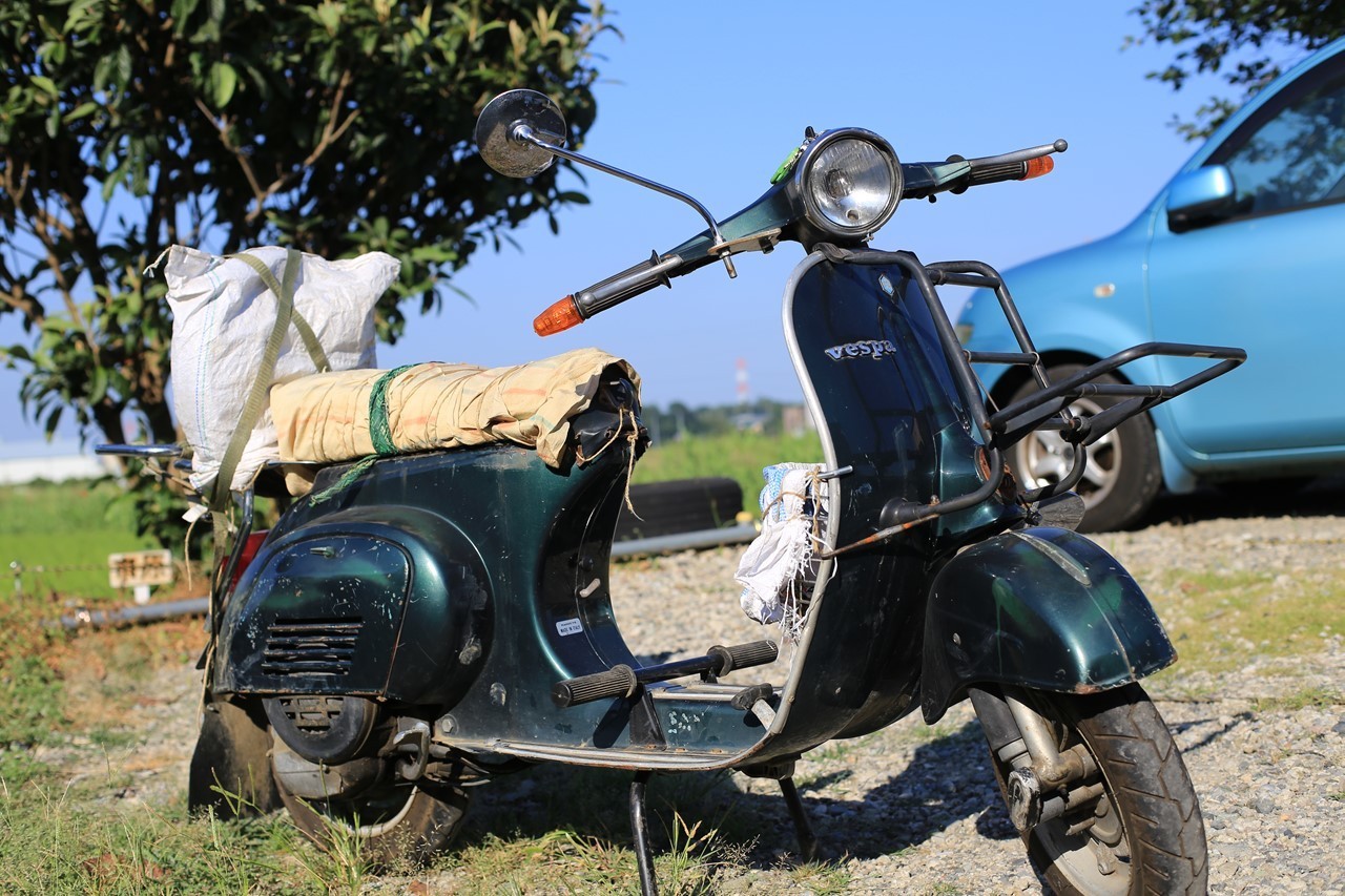 ベスパ125ET3 正面ショット