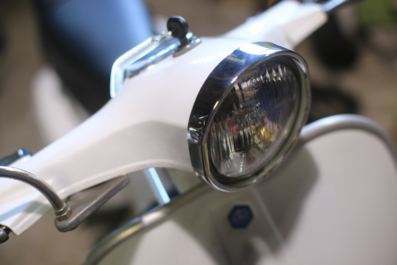 軽整備で入庫したベスパ125ET3