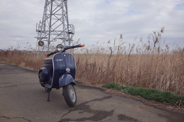 ベスパ125ET3の最終確認 試運転前