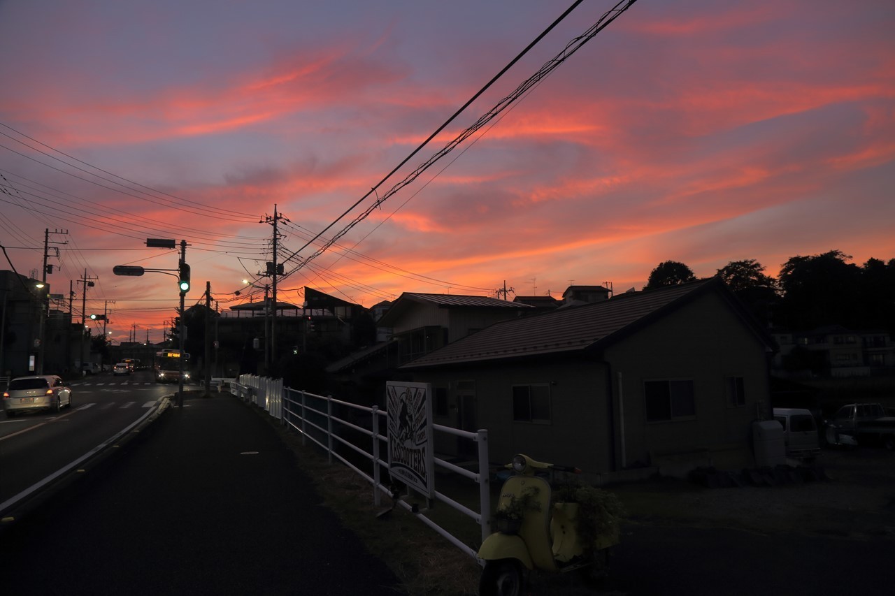 綺麗な夕焼け空