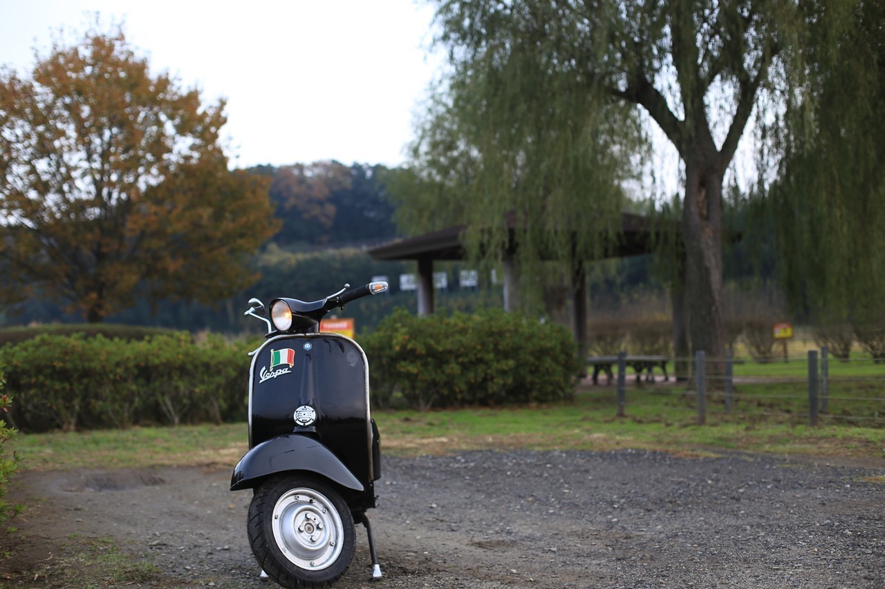 ベスパ50sの試運転