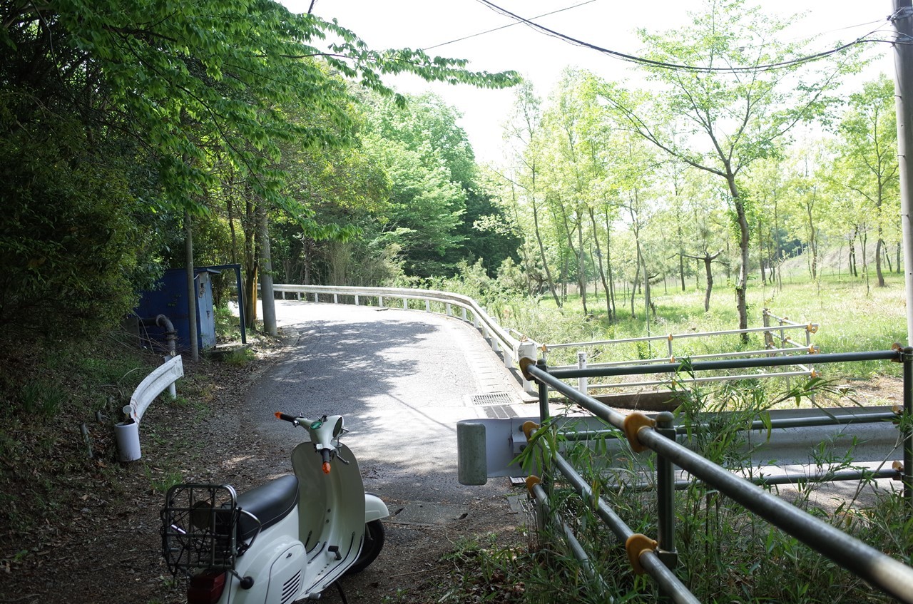 ベスパ125ET3の試運転風景