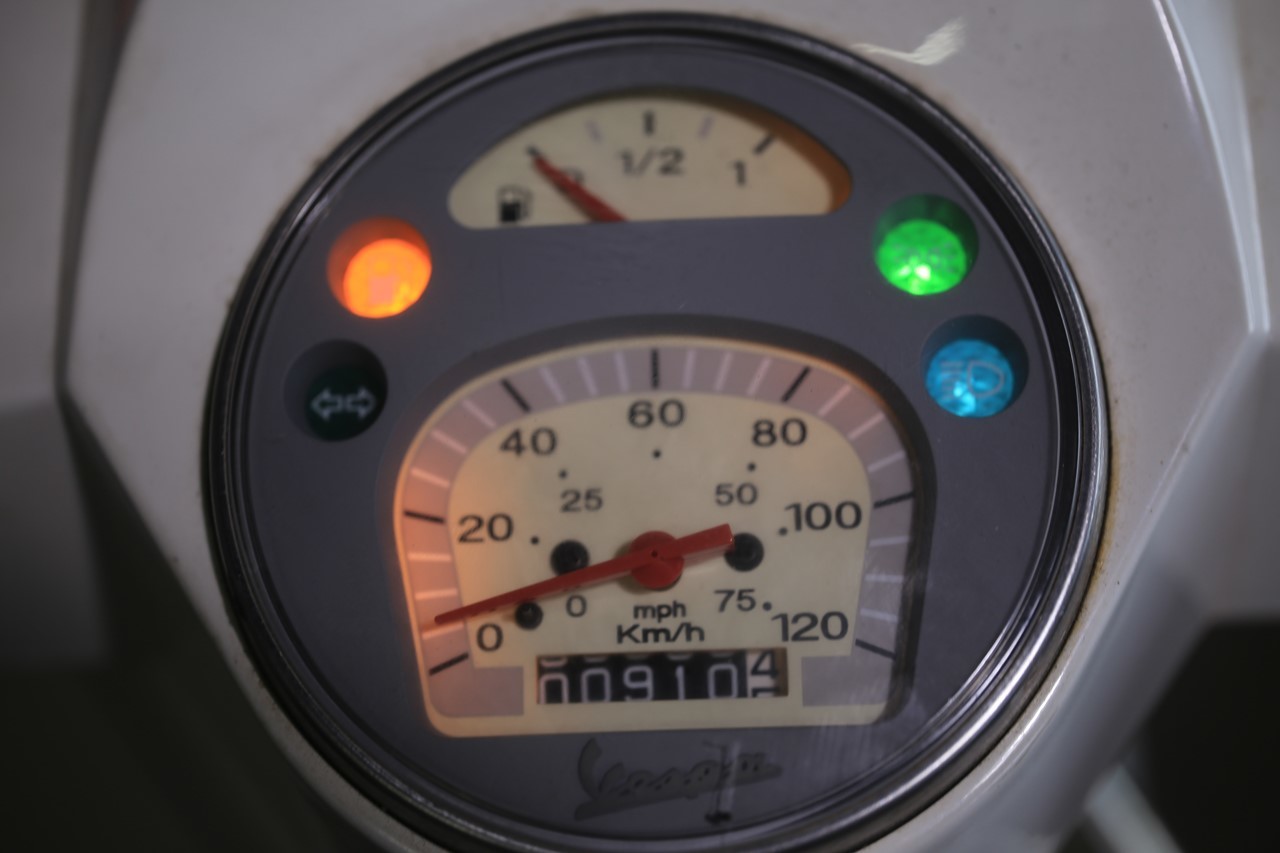 キック一発で始動したPX125EURO3