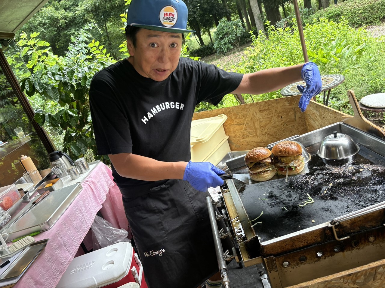 Hi-Fiveのハンバーガー