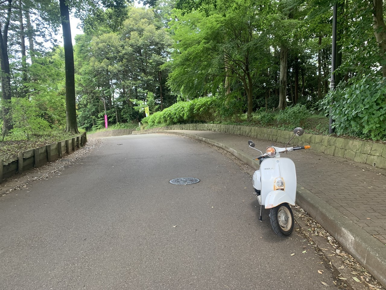 ベスパ125ET3の試運転