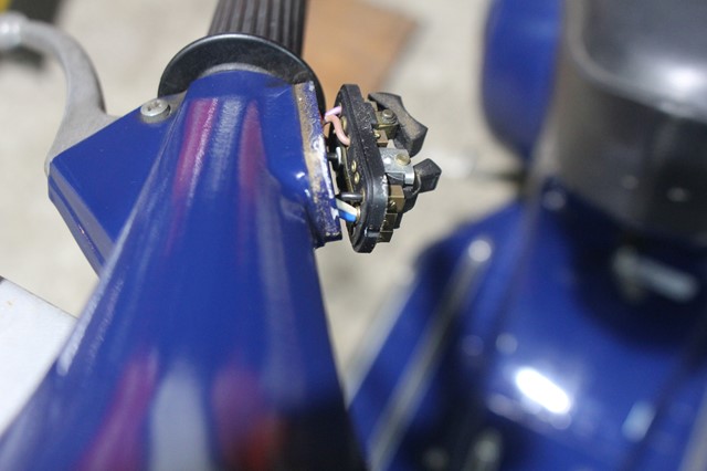 試運転後のベスパ125ET3