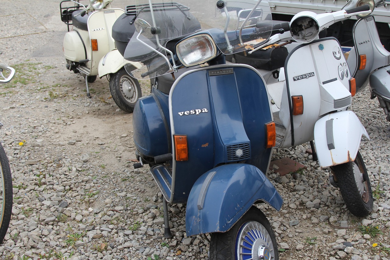 P125Xとの2台比較ショット