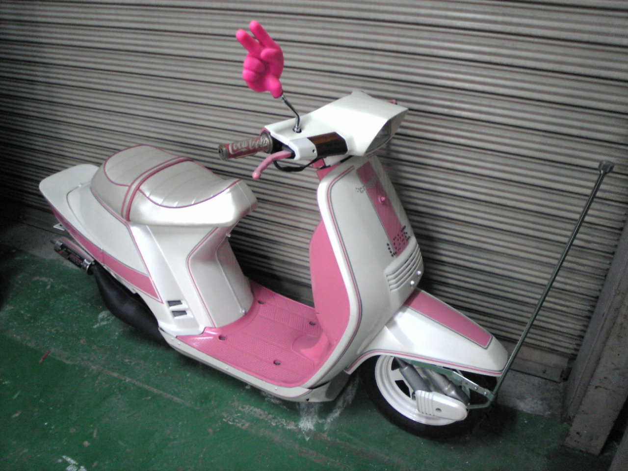 クレージュタクトに乗っていた当時を思い出す1枚