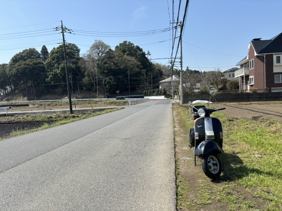 春の陽気で行ったベスパの試運転