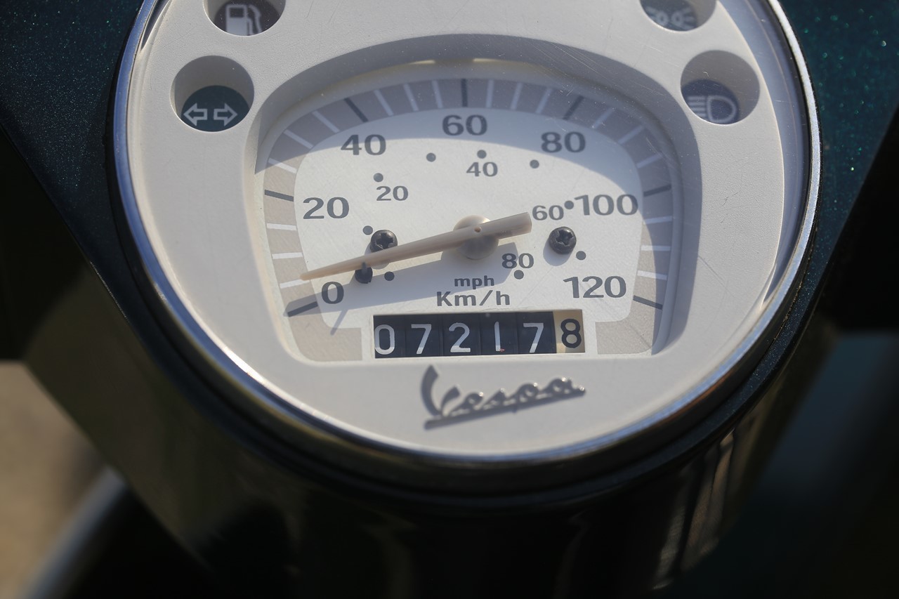 PX125FL2の走行距離メーター
