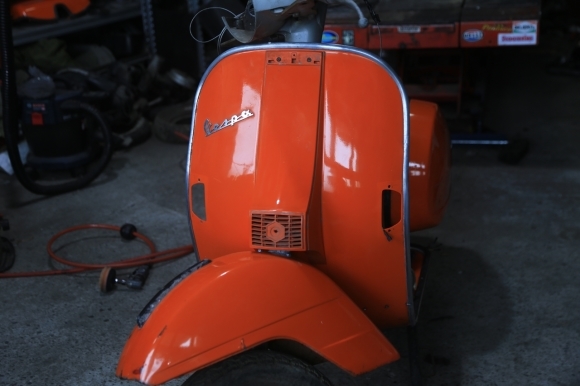 1978年製ベスパP125Xの外観