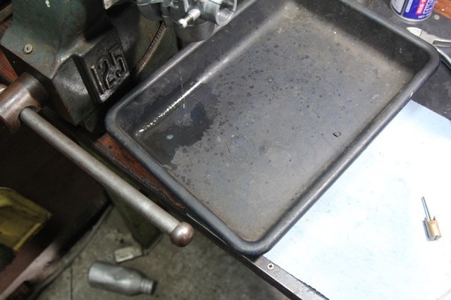 オーバーフローテスト中のベスパ125ET3