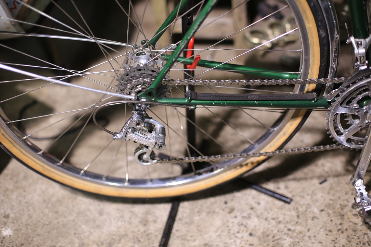 自転車のギア抜けトラブルを検証中