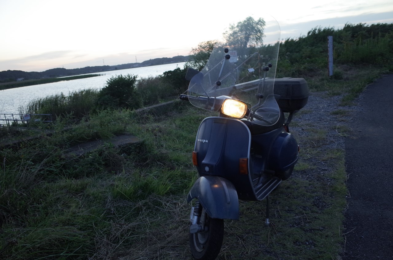 試運転中のベスパP125X