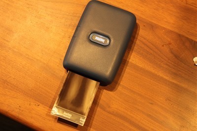 instax mini Linkでお試しプリント中