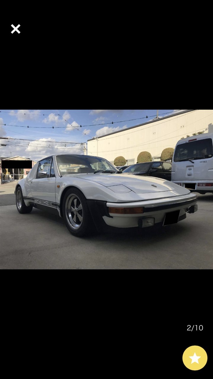 ヤフオクで見つけたポルシェ914スラントノーズ仕様