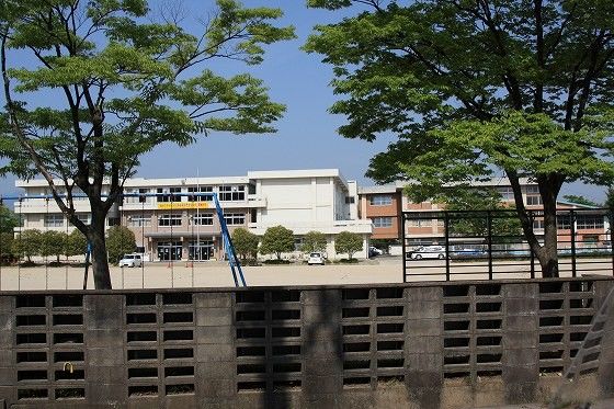 森合小学校の校名表示（福島の思い出）