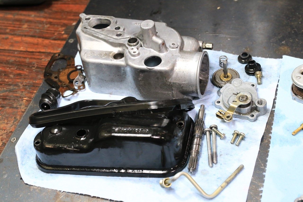 PX200Eの部品交換作業