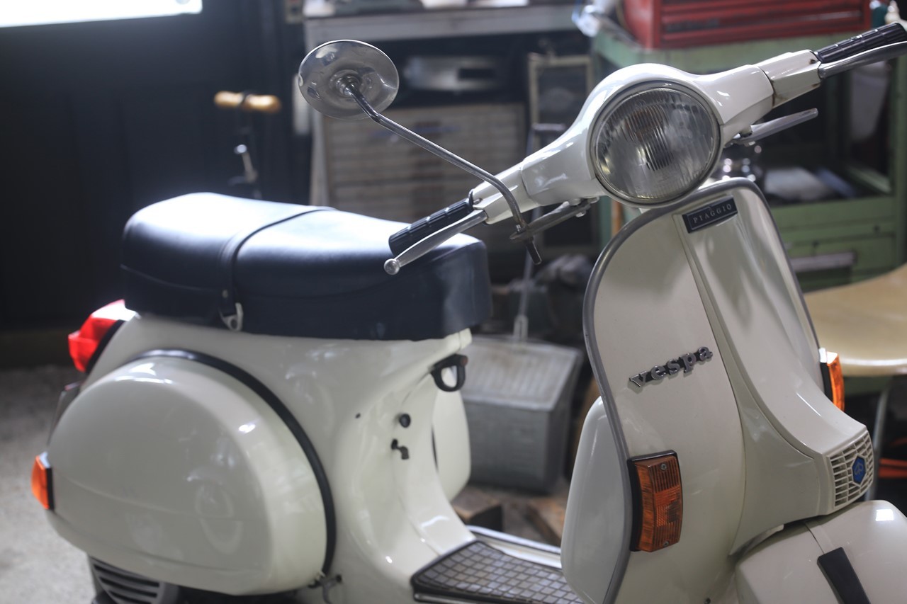 試運転前に外へ出したP200E