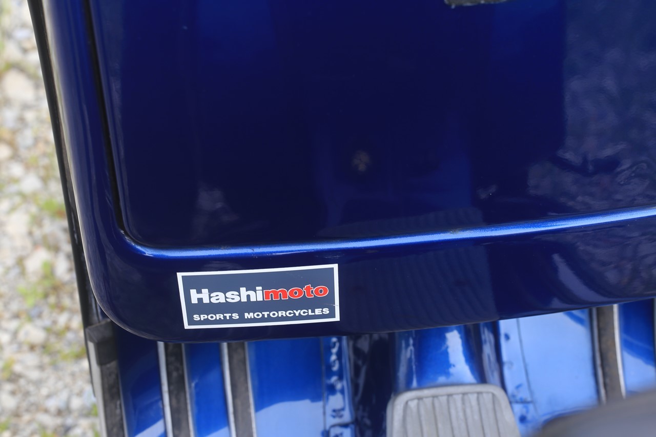 1997年Sports Motorcycle Hashimoto販売車両の証明