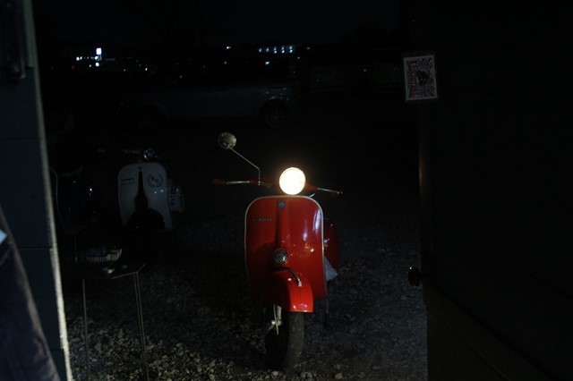 高回転まで綺麗に吹けるベスパ125GTR
