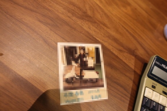 1999年納車時のポラロイド写真