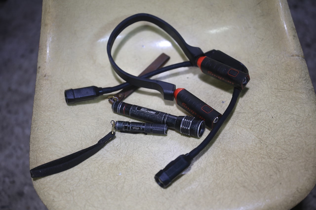 LEDライトに置き換えられる前に使っていたマグライト